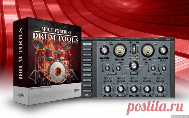 Nomad Factory DrumTools v1.0.1 WIN OSX-R2R  | WIN: 62.3 MB | OSX: 53.7 MB
Nomad Factory Drum Tools is a powerful multi-fx plug-in that provides the key components you need-at-hand to help any engineer sculpt perfect drum sounds with ease! It includes discretely modeled transistors, tape and tube type algorithms and much more to enhance your Drum tracks, and give them that unique color and vibe you hear on professional recordings.