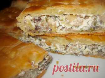 Пирог со сморчками и творожным сыром Танцы от плиты и до компа!!! Пока мои детки ушли в кино, я решила испечь пирог с сморчками и творожным сыром Альметте. Невероятно вкусный пирог ! Спасибо anzgar за рецепт! Пишу со своими изменениями...