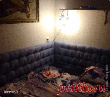 Изголовье для кровати своими руками.
