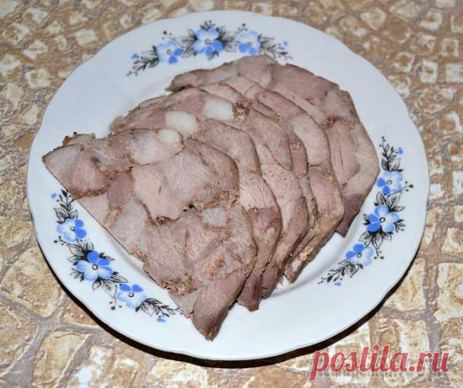 Готовим мясо в ветчиннице. (Домашняя ветчина)