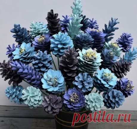 Поделки с шишками — 5 идей для взрослых и детей | Креаликум