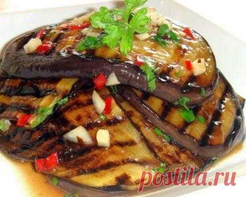 Баклажаны гриль – интересный рецепт с медом