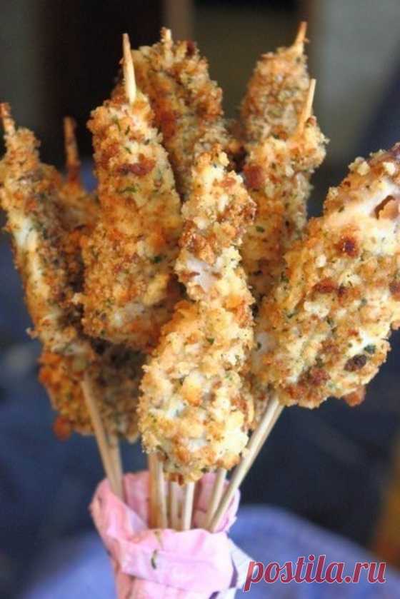 Запеченная курица на шпажках - Кулинарный рецепт - Повар в доме