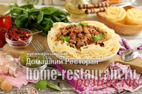 Кролик тушеный с овощами и красным вином - Домашний Ресторан