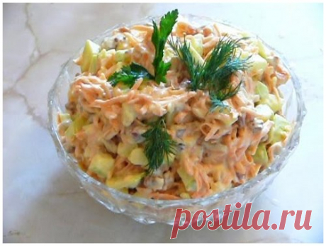 Салат с корейской морковкой и курицей. Вкусные салаты с корейской морковкой Салат с корейской морковкой и курицей. Вкусные салаты с корейской морковкой