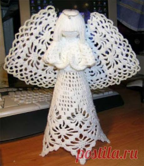 Sweet Crochet by Silvana Vargas (Crochet y Bebê) : Anjos em crochet! Crocheted angels!