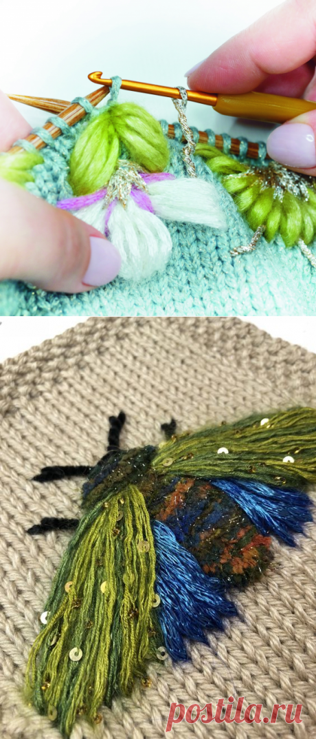 Puff Color Knitting - о технике в общих чертах