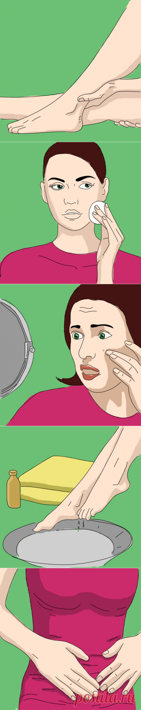 Вот что произойдет, если подержать ноги в уксусе. Делаю так каждый вечер!