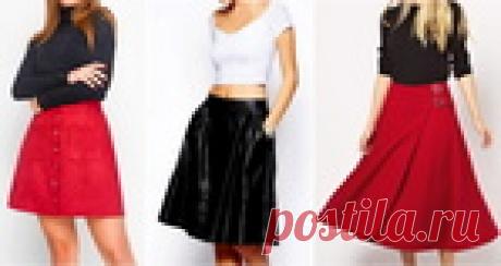 Шьем юбку трапеция короткую, длинную, с запахом