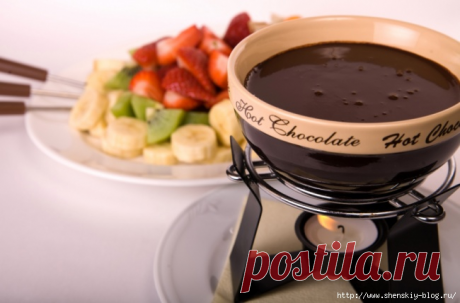 Шоколадное фондю