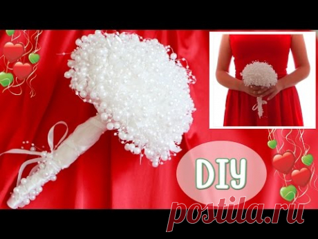 Букет Невесты ИЗ БУСИН своими руками / DIY: Bridal bouquet / NataliDoma