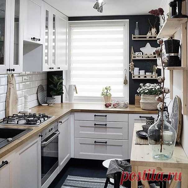 Маленькая угловая кухня