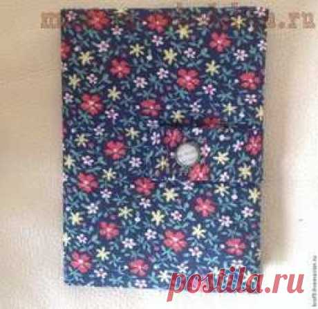 Мастер-класс по скрапбукингу: Тканевая обложка на паспорт