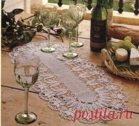 Салфетки вязаные крючком | manteles de crochet