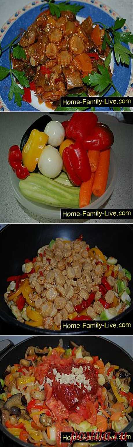 Кулинарные рецепты Овощное рагу &amp;raquo; Кулинарные рецепты