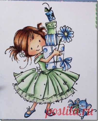 Quick one today I am afraid, the final pages of the Princess Crown have been put on hold for the last couple of days but I hope the final episode will be shown on Monday. Today I have a card I…