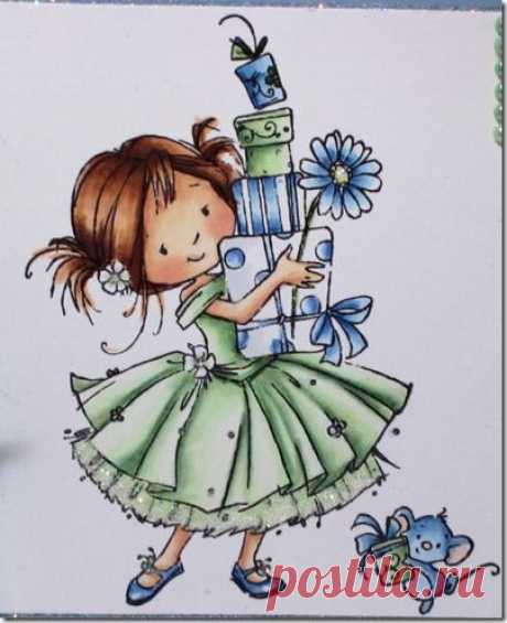 Quick one today I am afraid, the final pages of the Princess Crown have been put on hold for the last couple of days but I hope the final episode will be shown on Monday. Today I have a card I…