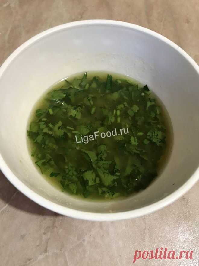 Фаршированная куриная грудка под цитрусовым соусом
