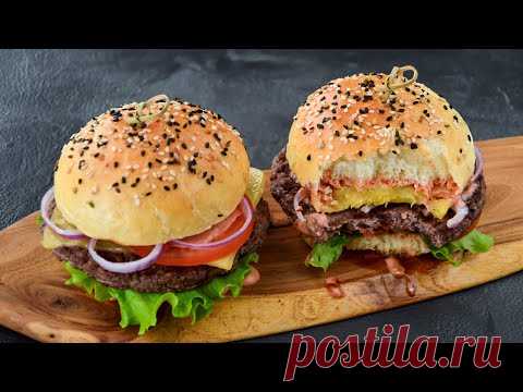 Домашние ГАМБУРГЕРЫ ☆ Классический и Гавайский!!!