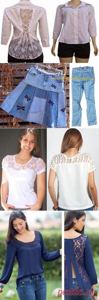 Очередная порция идей по переделке одежды | Варварушка-Рукодельница