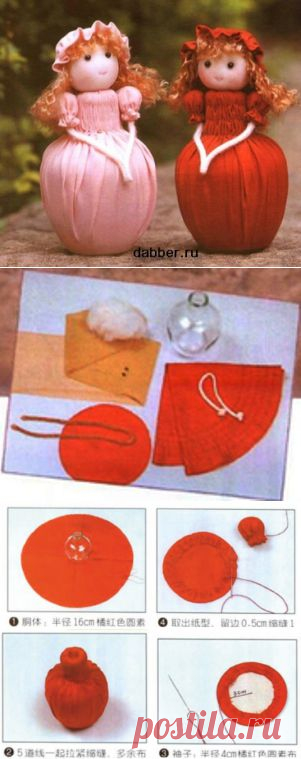 Куклы из пластиковых бутылок