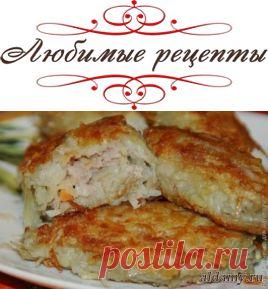 Картофельные зразы с мясным фаршем &raquo; Любимые рецепты