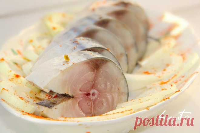 МАРИНОВАННАЯ СКУМБРИЯ С КИСЛИНКОЙ И НЕЖНЕЙШЕЙ МЯКОТЬЮ.