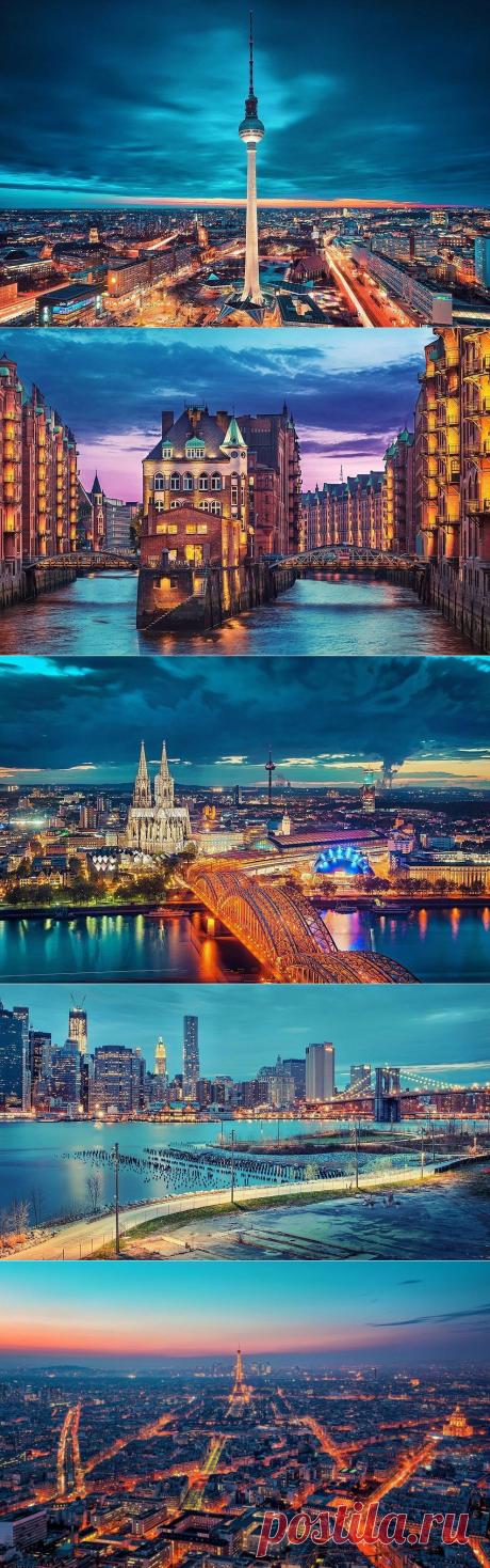 Вечерние города
