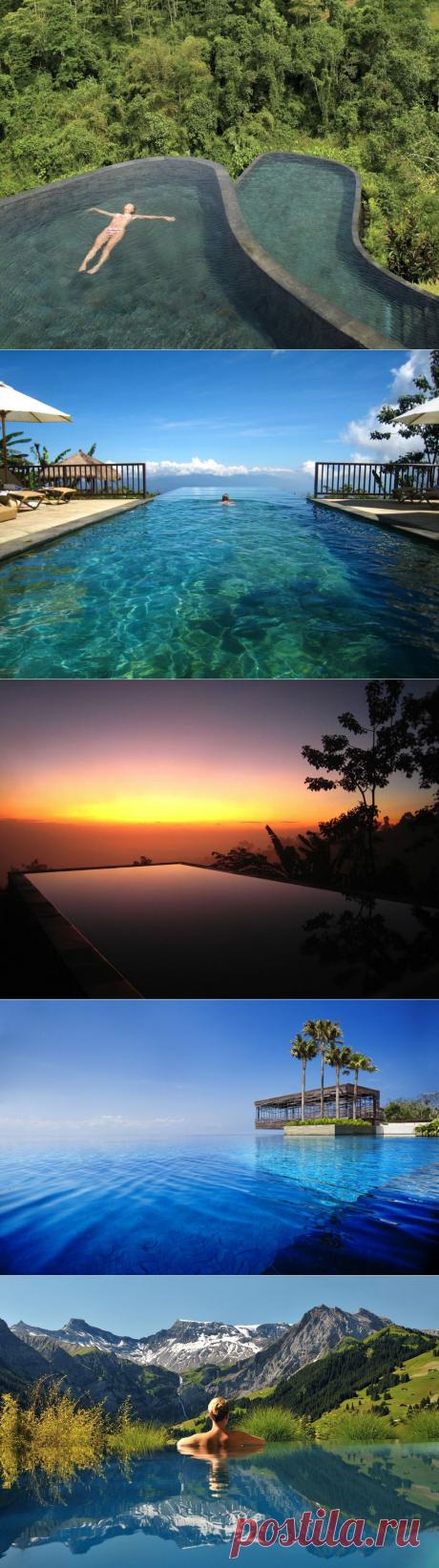 Бассейн в бесконечность | Приколисты в картинках