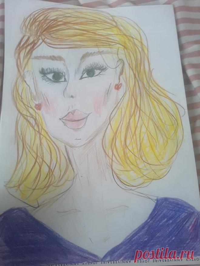 "Автопортрет вслепую" или рисуем с пользой для себя | Психолог Алина Максимова | Яндекс Дзен
