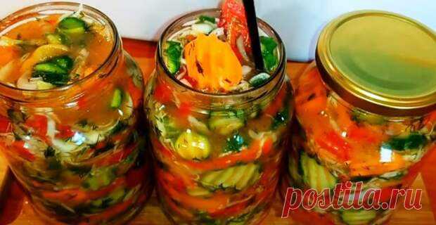 Салат «Генеральский»: вкуснейшая заготовка на зиму без особых усилий - РЕБЁНОК.РУ - медиаплатформа МирТесен Осень — время заготовок на зиму. Как же приятно зимой открыть баночку вкусных солений и насладиться хрустом маринованных огурчиков, помидорчиков, капустки и прочих, не менее любимых овощей! Сегодня мы научимся закрывать на зиму салат «Генеральский». Кое-где его еще именуют «Кубанским», но