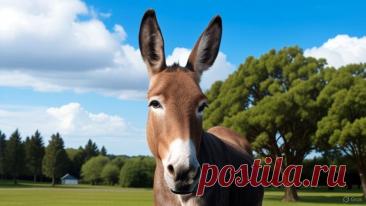 Веселый ослик - OGADANIE.RU