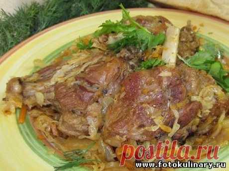 Тушеный гусь с квашеной капустой - Вторые блюда - Кулинарные рецепты ! - ФотоКулинария