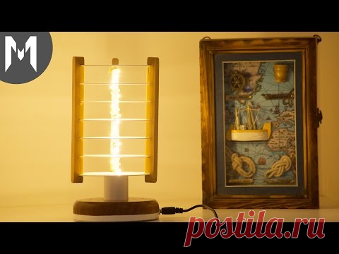 Upcycling CDs to Night Lamp