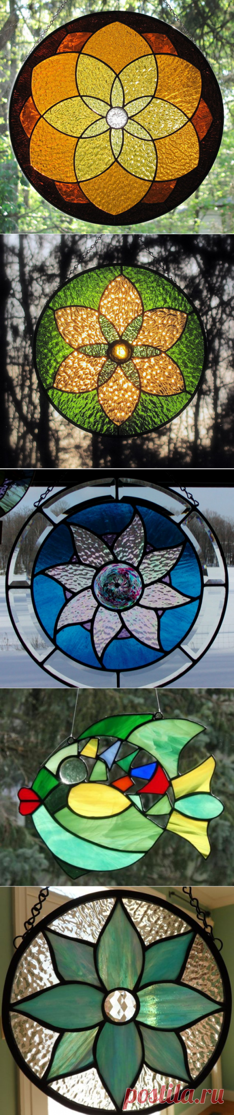 Создаем Мандалу, Техника &quot;Витражи Тиффани&quot; - Ярмарка Мастеров - ручная работа, handmade