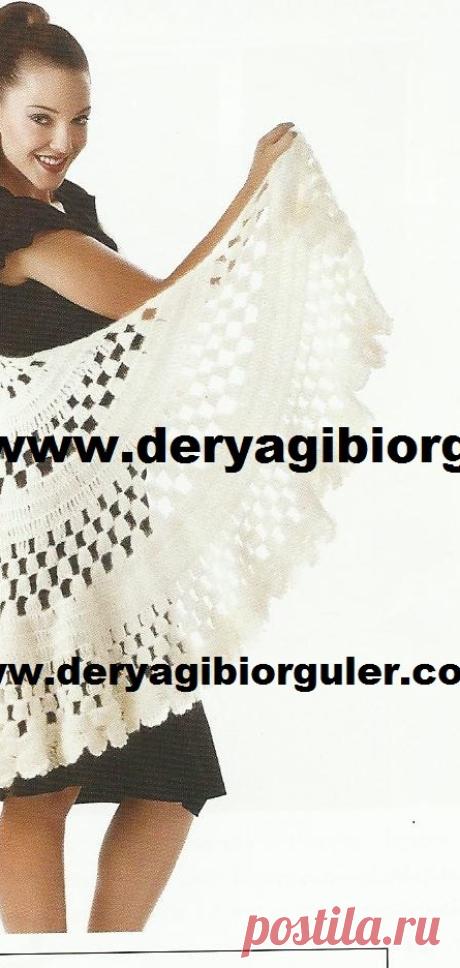 Yarım daire şal anlatım - Deryagibiörgüler