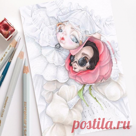 « Lucy » 🥀💔
Private commission inspired by « Bram Stoker’s Dracula » by Francis Ford Coppola 🧛🏻‍♂️
.
#camillepfister  #illustration #instaart #ink #creepy #cute  #darkart #dark #popsurrealism #lowbrow #surreal #kawaii #art #goth #gothic #pastelgoth #vampire #beautifulbizarre #bramstoker #dracula #francisfordcoppola #fashiongirlfriends