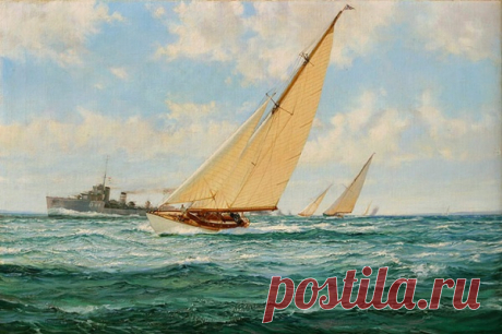 Художник-маринист Montague Dawson (1895–1973)
