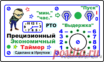 Прецизионный экономичный таймер (ПЭТ) Часто забытое во включённом состоянии устройство с автономным питанием полностью истощает ёмкость источника питания (батареи). Особенно досадно, когда глубоко разряженными и, как следствие, выведенными из строя, оказываются источники питания многоразового действия - аккумуляторы. После