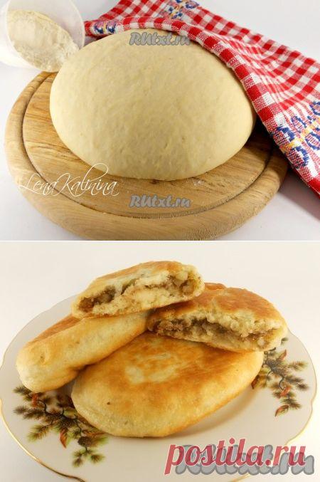 Заварное дрожжевое тесто для пирожков