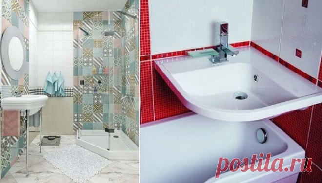 20 идей, как сделать чертовски привлекательной ванную размером с чулан Приятно делать ремонт в большой ванной комнате. Не нужно ломать голову, куда втиснуть все предметы сантехники и сопутствующей мебели. Но как быть тем, у кого ванная по размерам больше напоминает чулан? Не отчаиваться! Мы собрали потенциальные идеи, как обустроить малогабаритную ванную, чтобы она стала чертовски привлекательной.