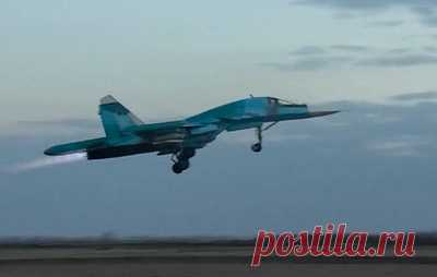 Су-34 поразил пункт дислокации ВСУ в ДНР. Летчики наносили удар авиационными бомбами с универсальным модулем планирования и коррекции, сообщили в Минобороны