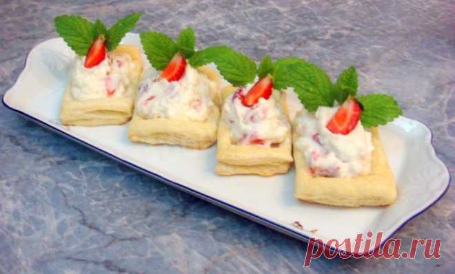 Тарталетки со сладкой начинкой рецепт с фото пошагово - 1000.menu
