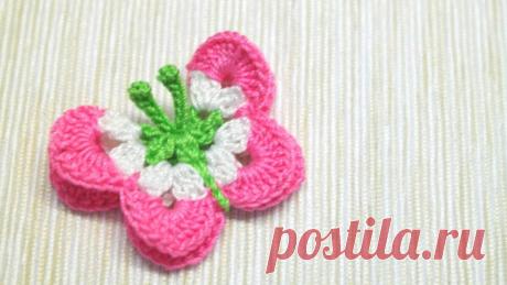 Макстер-класс по вязанию крючком объемной бабочки. | Повязули. Вязание крючком и вязание С2С. | Яндекс Дзен