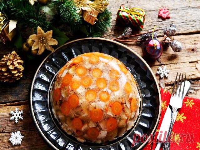 Заливное из говяжьего и свиного языка: как приготовить и как украсить