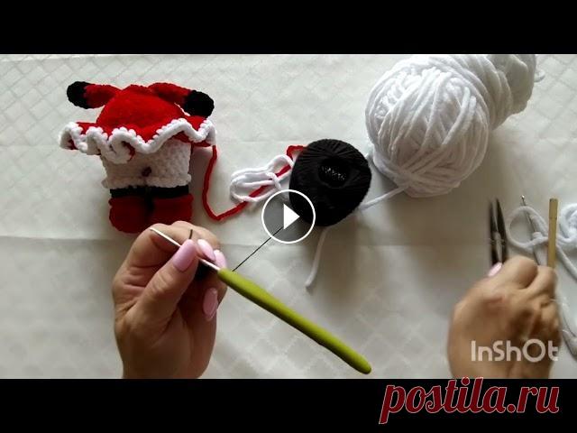 Мастер класс на Микки Мауса крючком,вторая часть!!! Created by InShot:...