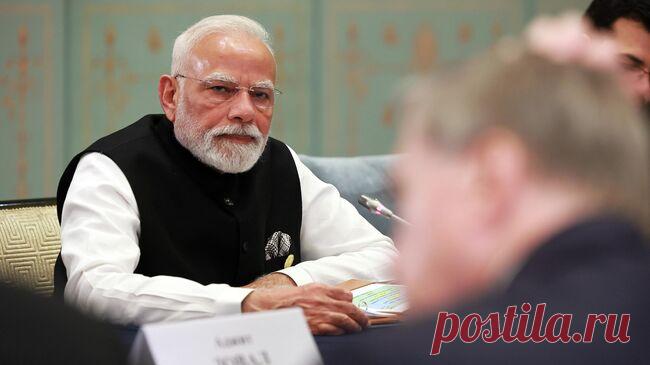 Моди отметил уровень доверия между Россией и Индией