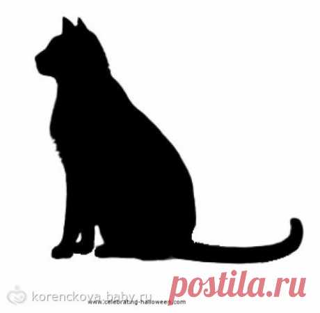 Трафареты кошки, трафареты в большом разрешении трафареты кошек - на бэби.ру