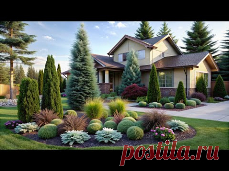 Elevate Your Yard Design | Coniferous Plants for a Striking Landscape