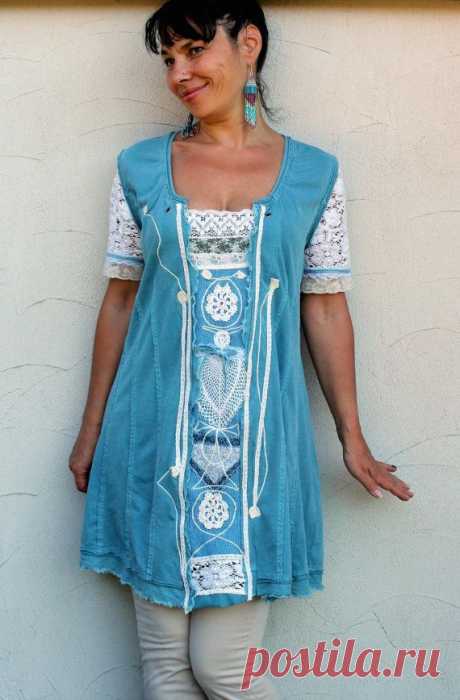 Весёлое лоскутное Boho от Marta Lelek из Польши.
